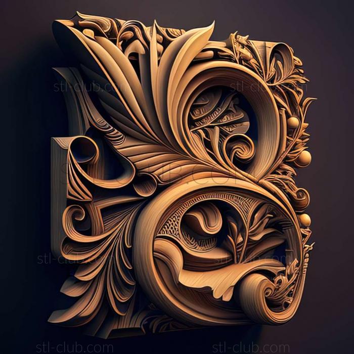 3D мадэль RELIEFCARVED WOODEN (STL)